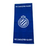 Club Brugge handdoek groot 75 x 150 cm blauw
